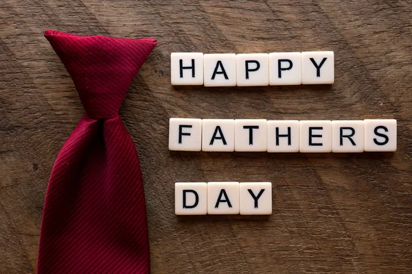 Happy Father Day Scrabble Letters — Stock Photo, Image