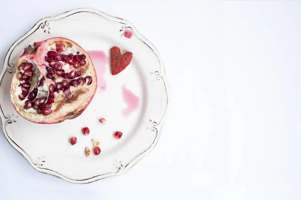 küçük kalp ile yarım sulu nar 