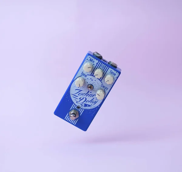 Guitar pedal. Flying guitar effect pedal