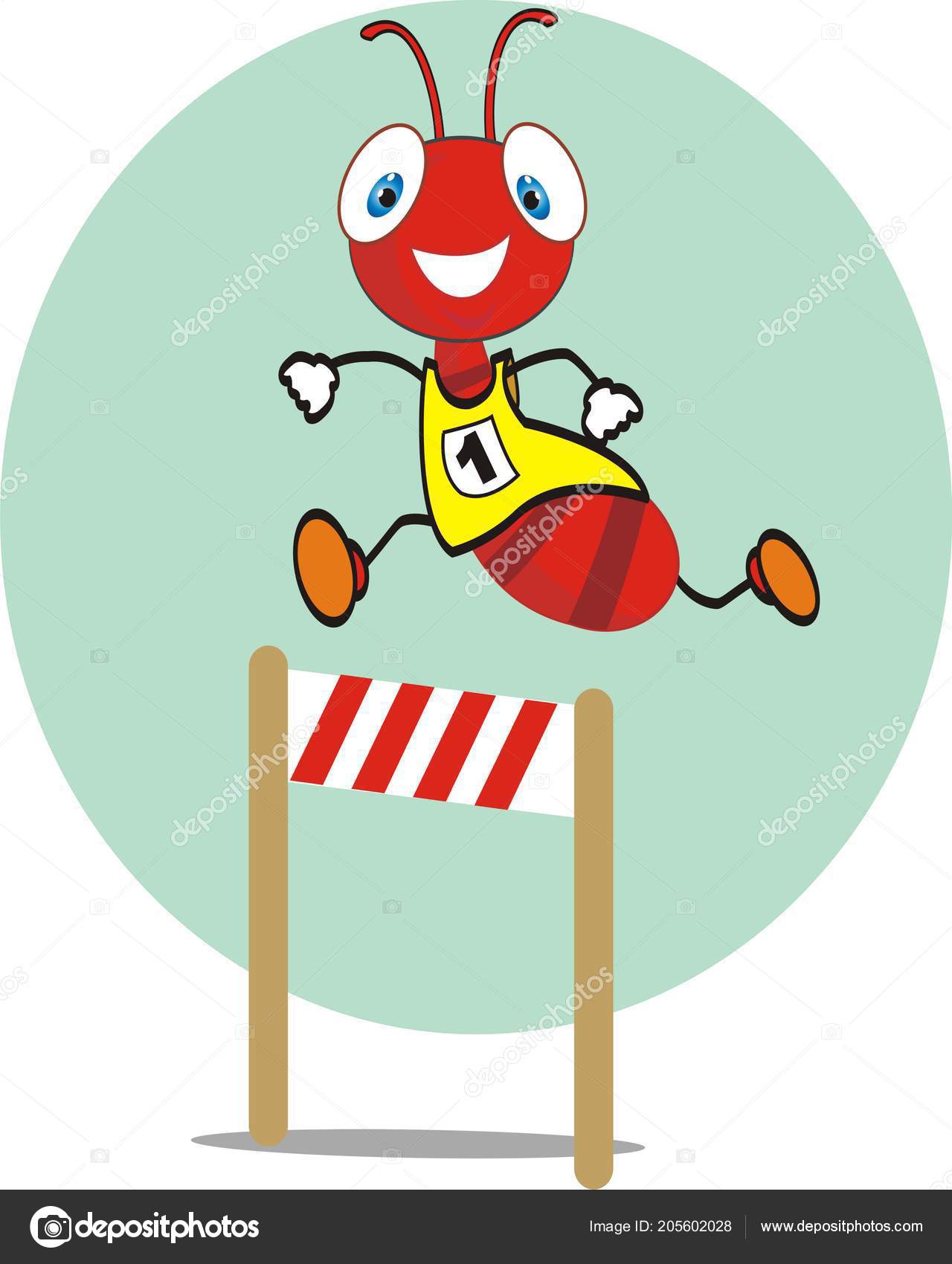 Cute Ant Follow Hurdles Race Vector Illustration Stock Vector Image by © #205602028 Cute Ant Follow Hurdles Race Vector Illustration Stock Vector Image by © #205602028