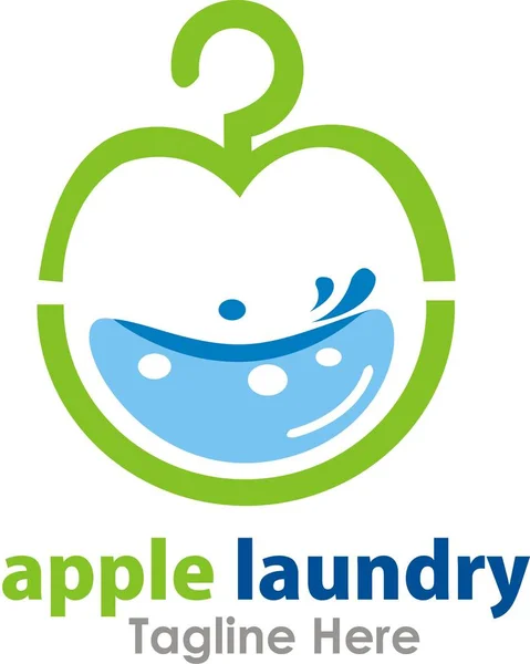 Apple Çamaşırhane logo tasarım/Apple Çamaşırhane logo tasarımı.