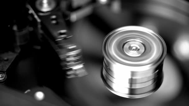 Sabit Disk Disk Çalışma — Stok video