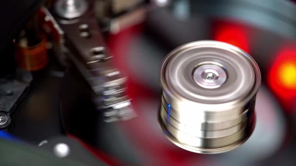 Pevný Disk Disk Pracovní — Stock video