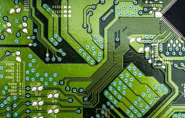 devre levhasını closeup görüntüsünü 