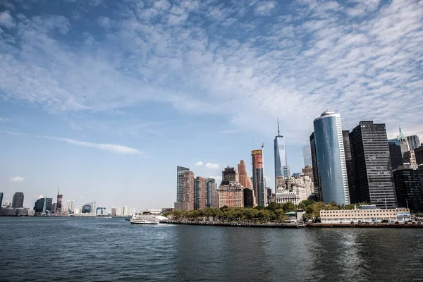 Nueva York Sunset Panorama — Foto de Stock