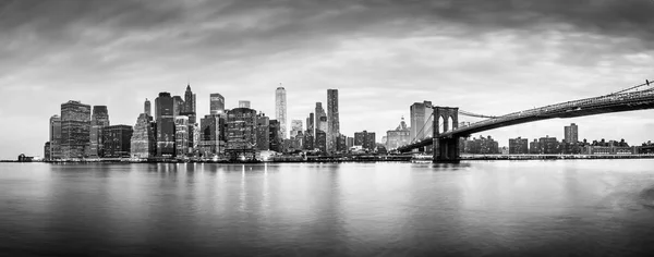New York'ta gün batımı panorama 