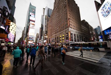 New York şehir sokakları, Broadway, Times square 