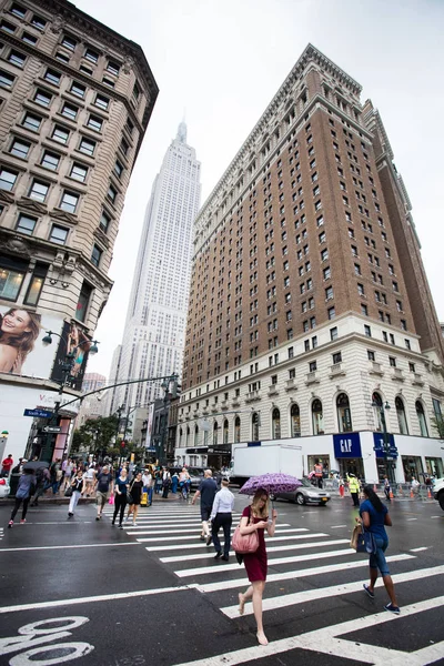 New York City Streets Broadway — Stock Photo, Image