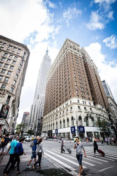 New York City Streets Broadway — Stock Photo, Image