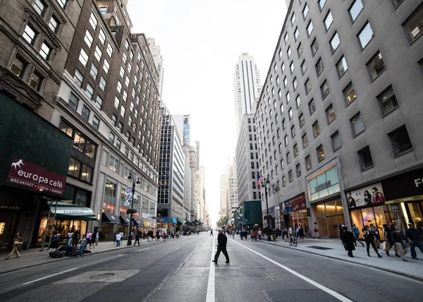 New York City Streets Broadway Times Square — Stock Photo, Image