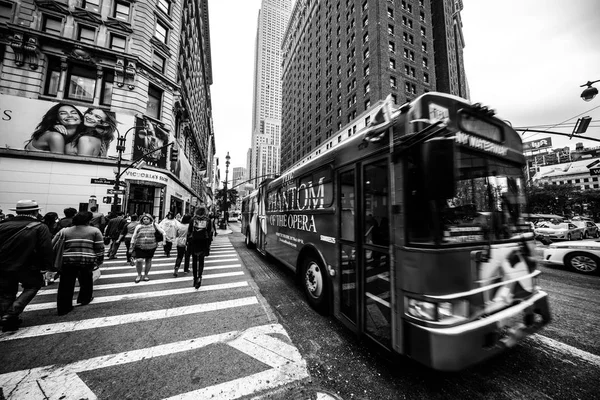 New York City Streets Broadway Times Square — Photo