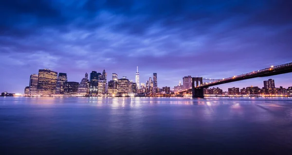 Nueva York Sunset Panorama —  Fotos de Stock