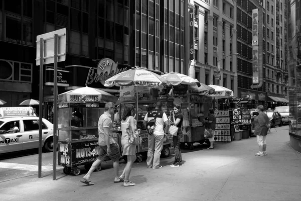 New York City Streets Broadway — Fotografia de Stock