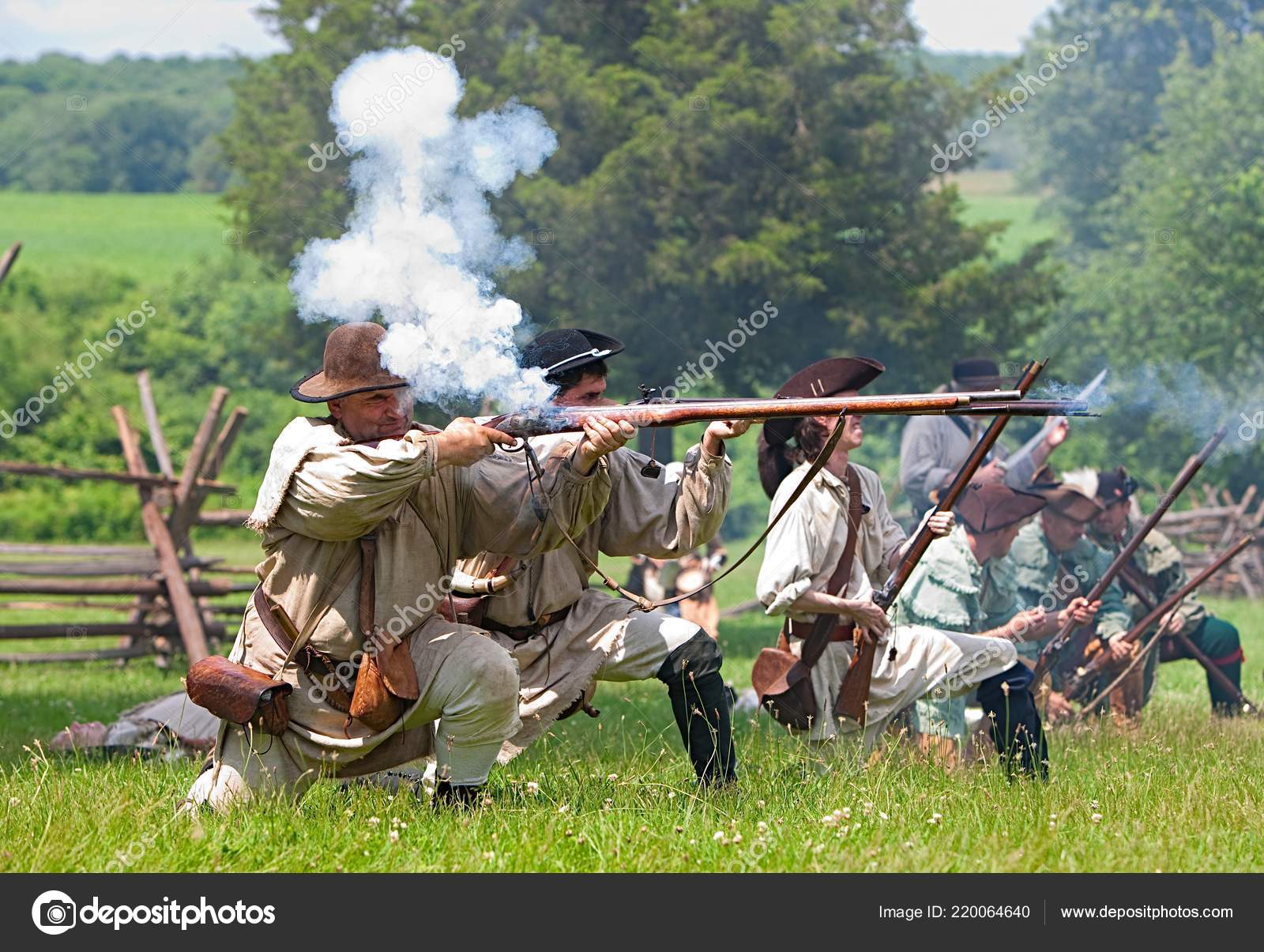 Revolutionary War Reenactment Annual Reenactment Battle Monmouth