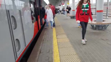 22.07.2018 Rusya. Moskova... Moskova Merkezi yüzüğü. toplu taşıma.