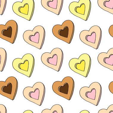 tanımlama bilgilerini desen. çizilmiş şekil ver. Parlak çizgi film gösterim amacıyla çocuk tebrik kartı tasarımı, menü, kumaş ve duvar kağıdı.