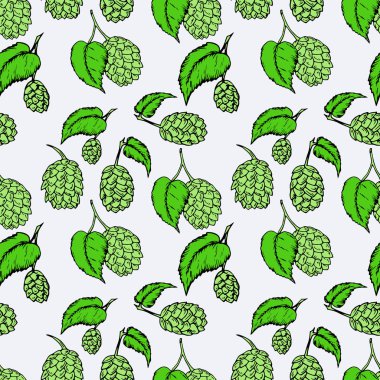 atlama seamless modeli. Mükemmel mevsimlik, sonbahar, octoberfest tasarım için