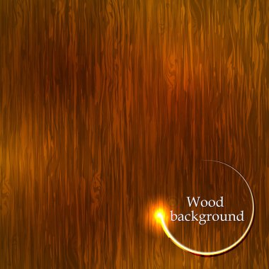 Vektör metin ile ahşap doku. EPS 10 illüstrasyon.