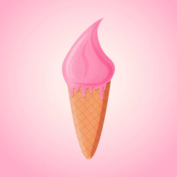 Illustration vectorielle de crème glacée. SPE 10 — Image vectorielle