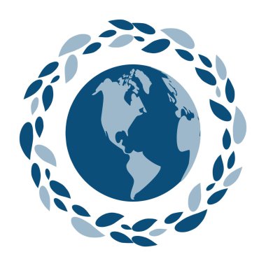 Dünya Çevre Günü kartı. Vektör illüstrasyonu