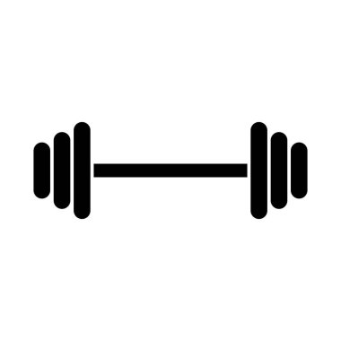 halter vektör silueti. Spor simgesi 