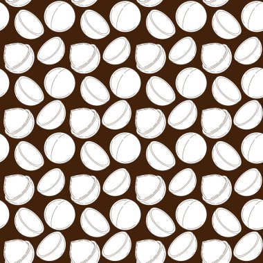 Macadamia somun Dikişsiz desen 