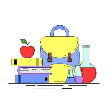 düz tarzda okul kavramına geri.