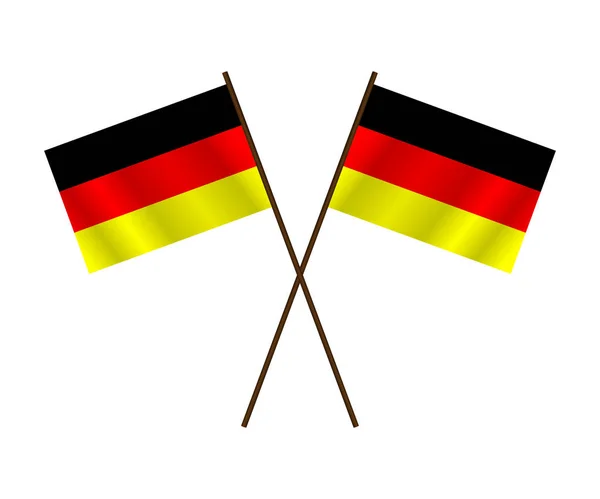 Φορέα για την ημέρα της γερμανικής ενότητας — Διανυσματικό Αρχείο