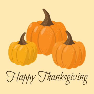 Düz stil kabak simgesini. Vektör çizim