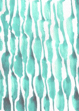 Sulu boya doku boya şerit kağıdı nane beyaz