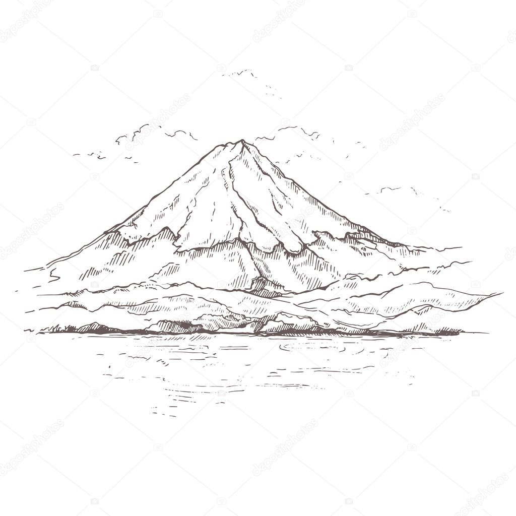 Featured image of post Sketch Mt Fuji Drawing Download in under 30 seconds