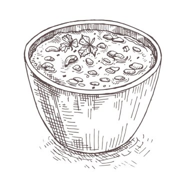  Hint mutfağı. Geleneksel vejetaryen paneer matar matar sabji masala eskizi. Zengin domates soslu Matar paneer-cottage peyniri ve bezelye..