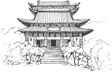 Lantau adasındaki Po Lin manastırı. Hong Kong. Adı 