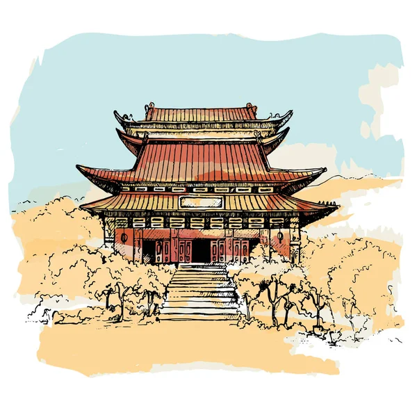 Lantau adasındaki Po Lin manastırı. Hong Kong. Adı 