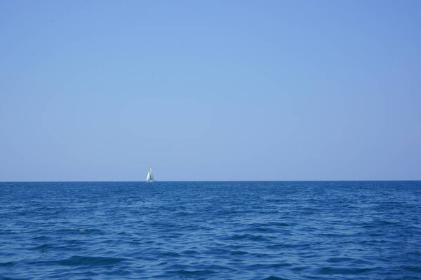 Blue sea yachts, bays of Fethiye, Mugla, Turkey