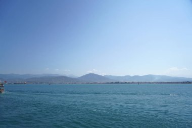 Mavi deniz yat, Fethiye, Mugla, Turkey körfezler