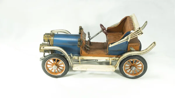 Antique tin old model car