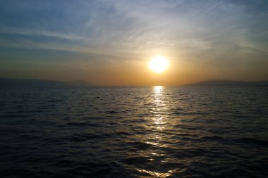 Gün ışığından yararlanma Fethiye'deki kaybolduğunda akşam saat   