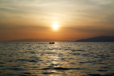 Gün ışığından yararlanma Fethiye'deki kaybolduğunda akşam saat   