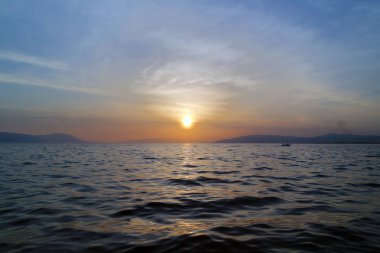 Gün ışığından yararlanma Fethiye'deki kaybolduğunda akşam saat   