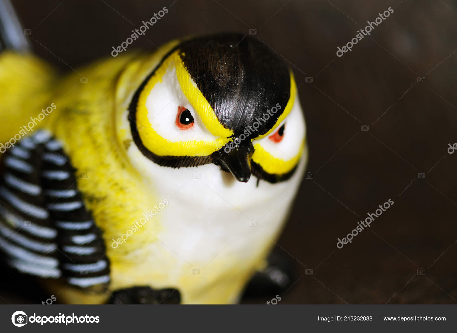 Canary Bird Made Bauble Stock Photo C mf