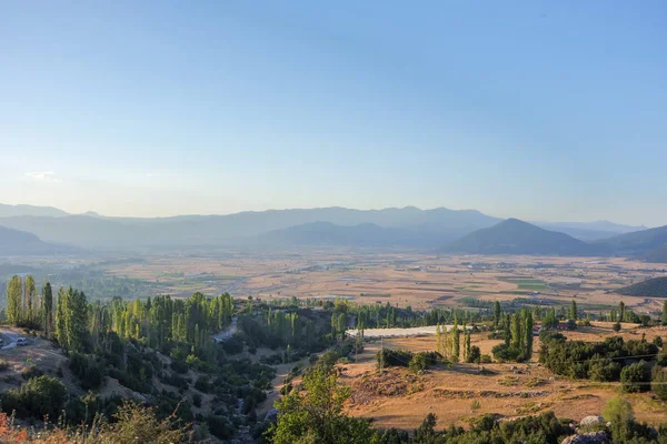 Kara, Ova ve alan, Fethiye, Mugla, Turkey