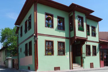 Eski Taihi renkli evleri.