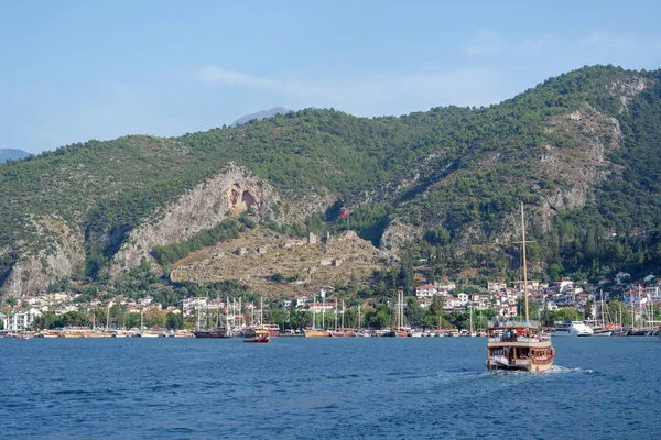 Magnifique Beauté Fethiye Yacht Mer Île Paysage Mugla Istanbul — Photo