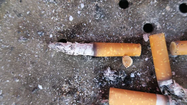 Cigarettes Sur Table Cigarettes — Photo