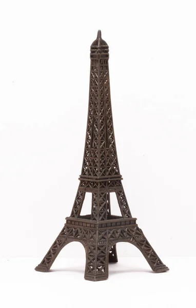 Über Den Fonds Modell Eiffelturm — Stockfoto