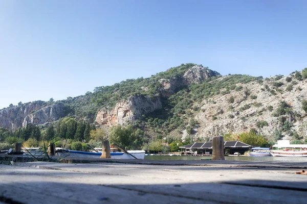 King Cemetery Mugla Fethiye Turkije — Stockfoto