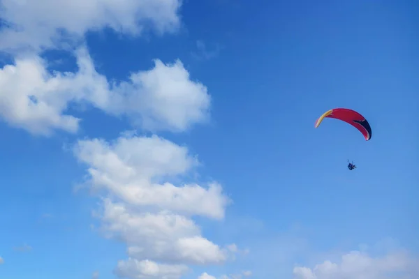 Babadag Parapente Avec Vue Magnifique Sur Fethiye Oludeniz Turquie — Photo