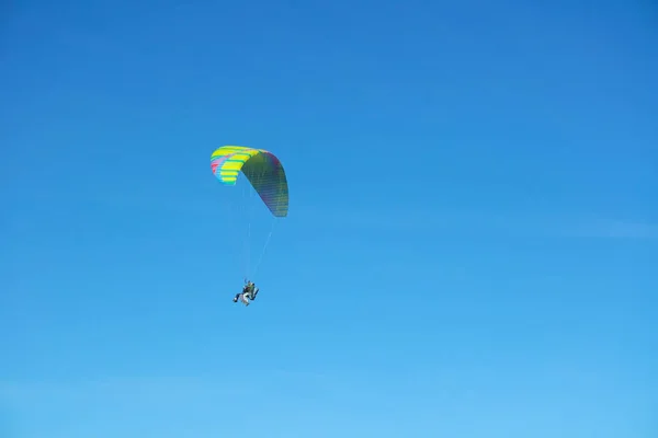 Babadag Parapente Avec Vue Magnifique Sur Fethiye Oludeniz Turquie — Photo