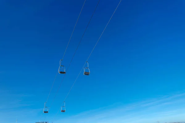Babadag Cable Cars Paragliding — Stock Photo, Image